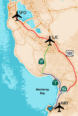 overview map of bay area